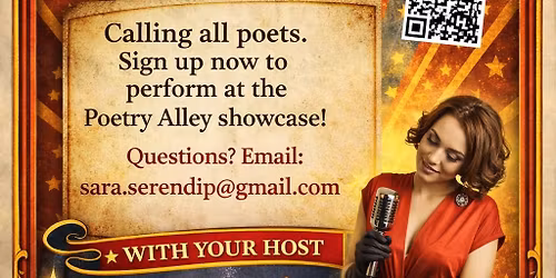Poetry Alley at the Lawrence Busker Festival May 22-24