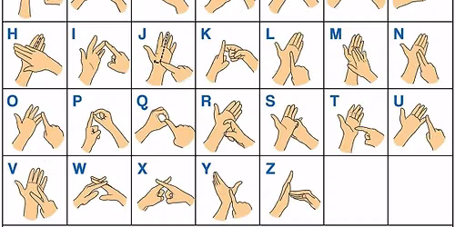 Signing Bingo Afternoon