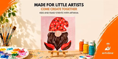 Holiday Gnome Kids and Family Painting Class at Ocean5 | Gig Harbor WA