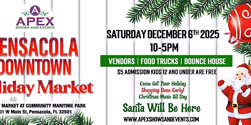 Pensacola Downtown Holiday Market