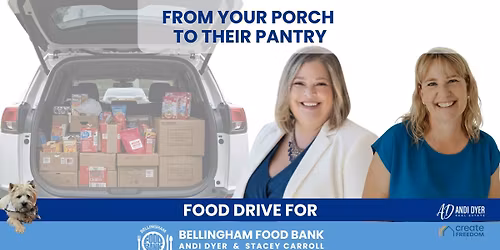 From Your Porch to Their Pantry: Bellingham Food Drive with Andi & Stacy