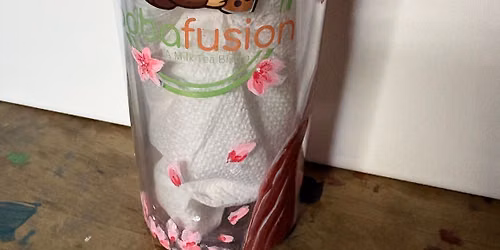 \ud83c\udf38 Cherry Blossom Boba Cup Night \ud83c\udf38