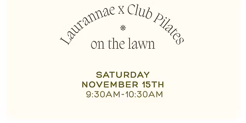 Pilates on the Lawn