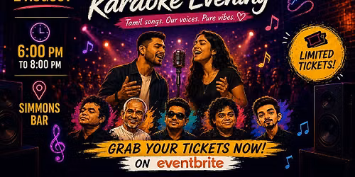 Tamil karaoke evening