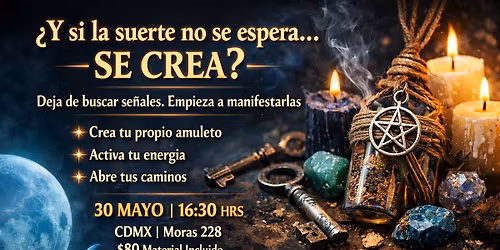 \ud83c\udf40\u2728 CREA TU AMULETO DE LA SUERTE \u2728\ud83c\udf40