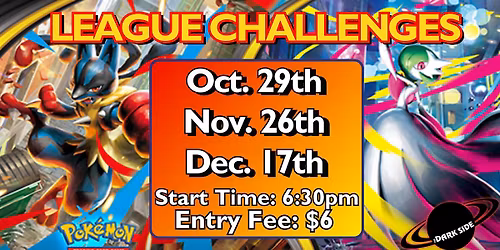 Dark Side Monthly Challenges 2025 (Oct-Dec)