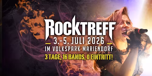 ROCKTREFF Open Air Festival 2026 - Eintritt frei!