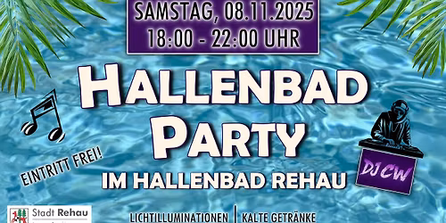 Hallenbad-Party - Eintritt frei!