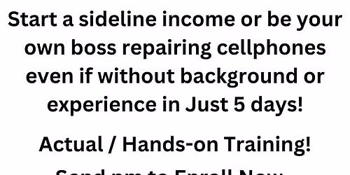 Smartphone Doctor Cellphone Repair Training