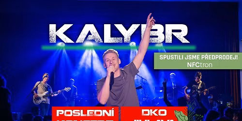Kalybr v DKO \/\/ Posledn\u00ed koncert s Tom\u00e1\u0161em \u0160tefkou \/\/ 20. 12. 2025