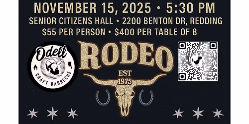 Shasta Athletics Rhinestone Rodeo Dinner Auction