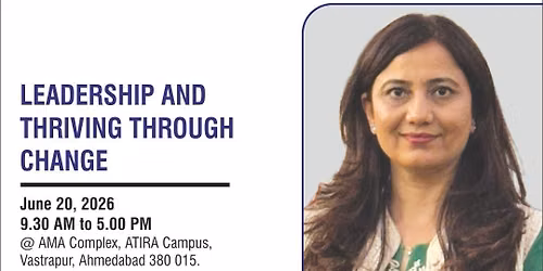 Leadership & Thriving through Change