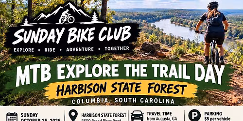 Explore the trails- Harbison State Forest 