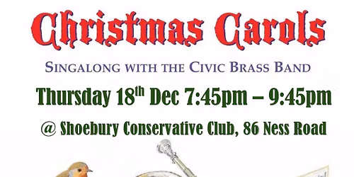 Christmas carols with the civic brass band