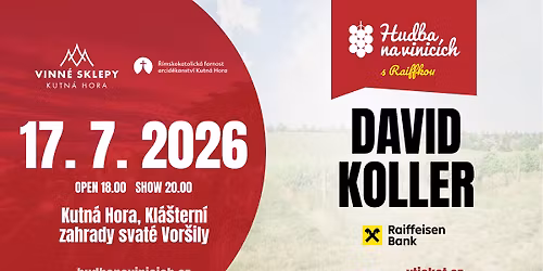 David Koller - Vinn\u00e9 sklepy Kutn\u00e1 Hora - 17. \u010dervence