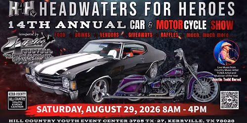 14th Annual Headwaters for Heroes Car & Bike Show