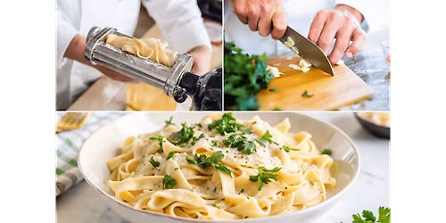 Handmade Alfredo Pasta at a Local Brewery With Chef Maricarmen - Pasta Making Cooking Class in Phoenix | Classpop!\u2122