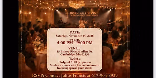 Church Planting Fundraising Banquet