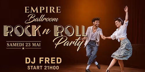 ROCK N ROLL PARTY avec DJ FRED