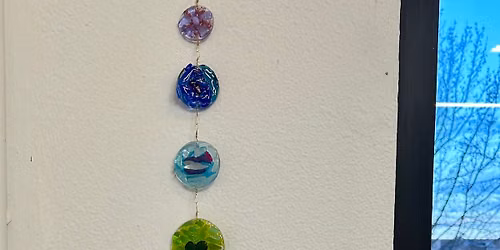 Chakra Balancing & Fused Glass Mobile