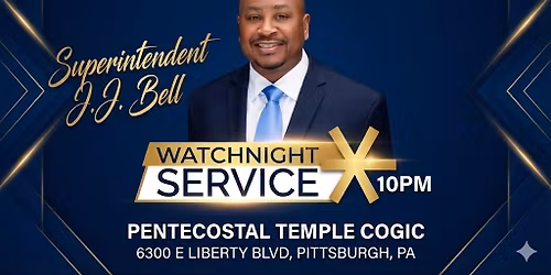 Pittsburgh Watch Night with Supt. JJ Bell\u2014The In-Between Ends Here at Midnight!