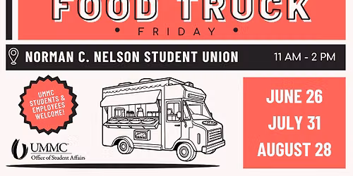 Food Truck Friday at the Student Union - August 28