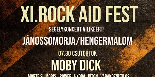 \u2605XI.Rock Aid Fest\u2605Seg\u00e9lykoncert Vilik\u00e9\u00e9rt!\u26052026
