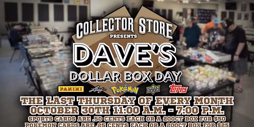 Dave's Dollar Box Day