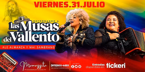 Las Musas del Vallenato con Ale Almanza y Mae Zambrano el Homenaje