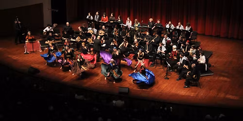 Live Arab music in Granada with the Cal Poly Arab Music Ensemble!