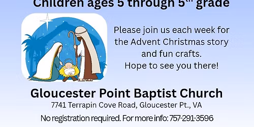 GPBC Advent Bible School Day 3