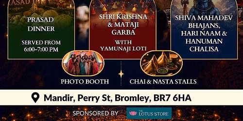 Garba & Bhajan Night in Bromley, Kent. Special Fundraiser