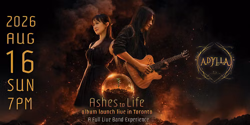"Ashes to Life" album launch live in Toronto