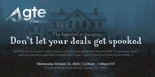 The Appraisal is changing\u2026 Don\u2019t let your deals get spooked