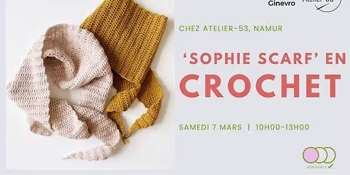 Atelier | Crochet, 'Sophie scarf'