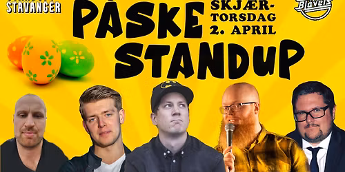 P\u00e5skeStandup p\u00e5 Bl\u00e5veis - 2. april