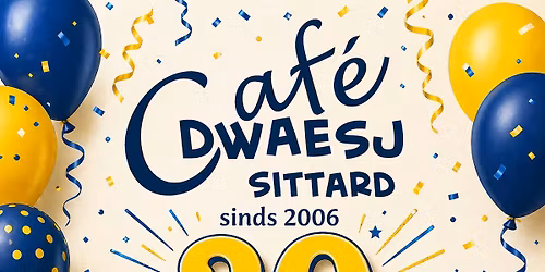 Jubileumfeest 20 jaar Dwaesj.
