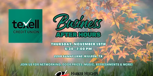 Texell Credit Union Business After Hours 