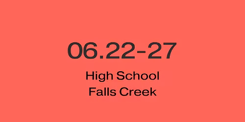 High School Falls Creek