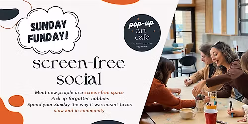Screen-Free Social | Sunday Funday Edition