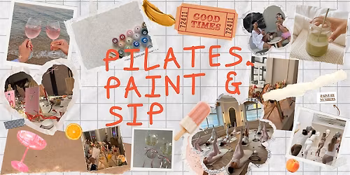 Pilates Paint and Sip