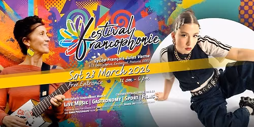 Francophonie Festival 2026 at the Lyc\u00e9e Jules Verne in Pretoria