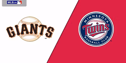 Minnesota Twins at San Francisco Giants