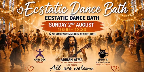 Ecstatic Dance Bath - with Special Guest Adrian Atma