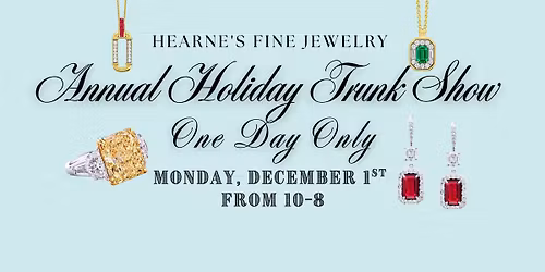 Annual Holiday Trunk Show! ONE DAY ONLY!