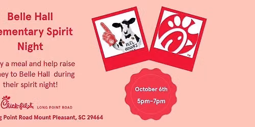 Belle Hall Elementary School Spirit Night