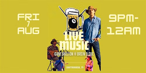 LIVE MUSIC in Chattanooga feat. Cam Shelton