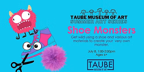 Shoe Monsters- Summer Art Series