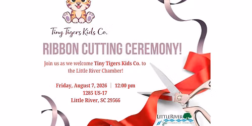 Ribbon Cutting: Tiny Tigers Kids Co.