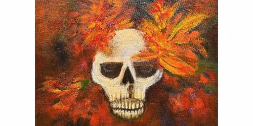 Oct. 26th Fall Skull Paint Night at Badlands